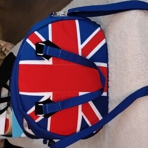 Brit Pop STYLE Canvas Handcrafted Crossbody Bag